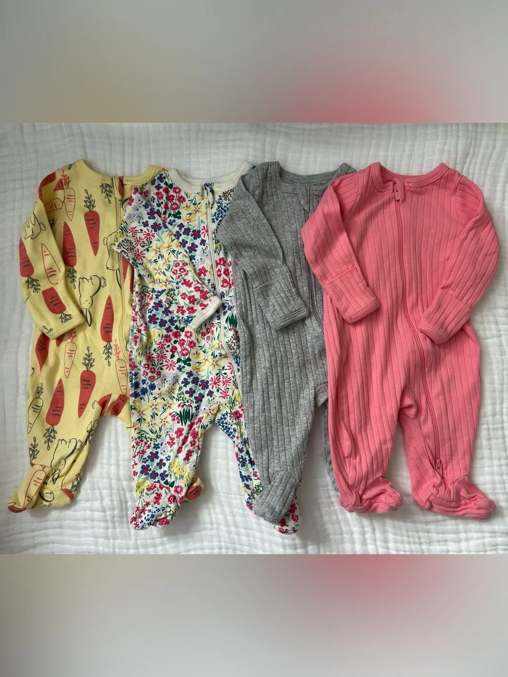10 Brand New sleeper onesie footie bodysuits